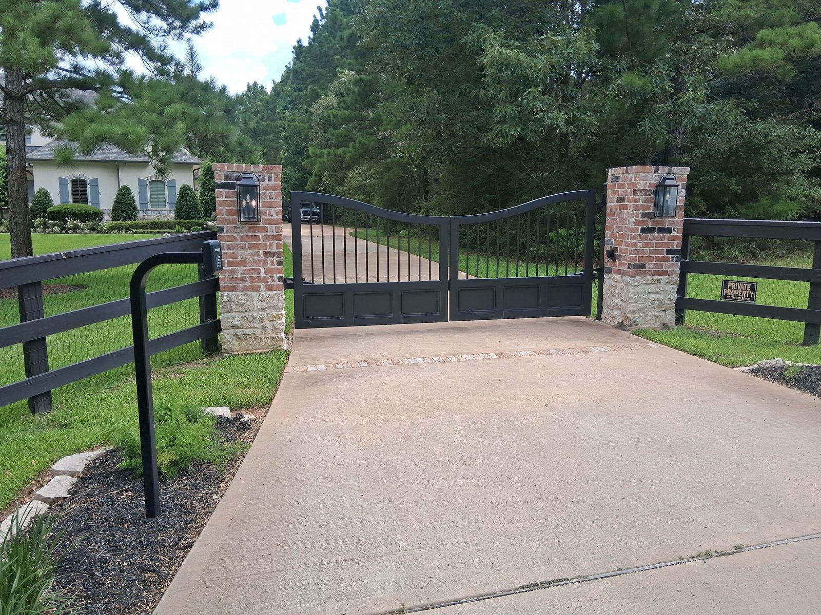 Custom Driveway Gates
